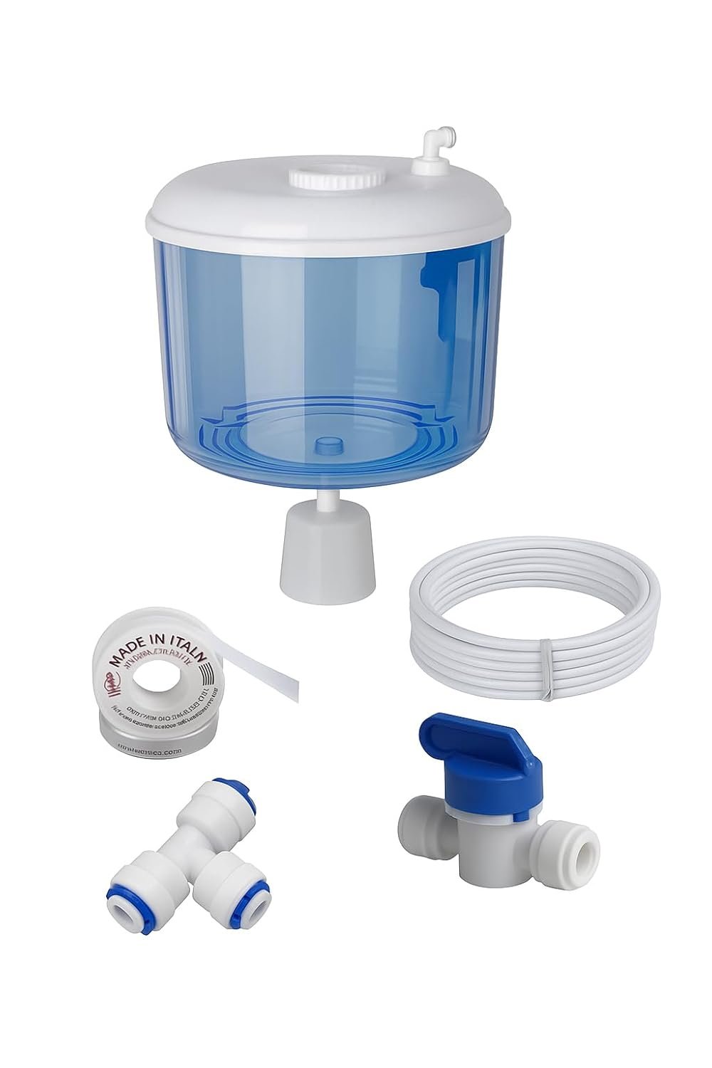قارورة مياه أوتوماتيكية للتوصيل المباشر بفلتر المياه – مزودة بجميع ملحقات التركيب